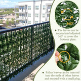 ODTORY Artificial Ivy Privacy Fence Wall Screen,40X120 in UV-Anti Faux Greenery Backdrop Ivy Vine Leaf Hedges Fence Panels for Patio, Balcony, Garden, Backyard Indoor Outdoor Green Wall Decor
