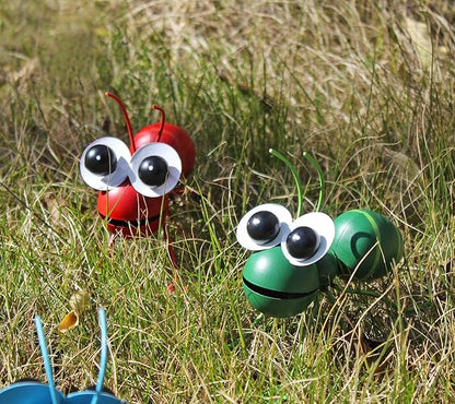 Ant Decor Metal Garden Wall Art Set of 4 Ants Figurines for Outdoor Garden Yard Lawn Supplies Home Decor