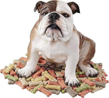Design Toscano Buster the Bulldog Sculpture 16 Inch