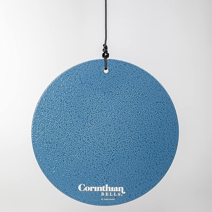 Corinthian Bells by Wind River - 60 inch Sky Blue Wind Chime for Patio, Backyard, Garden, and Outdoor décor (Aluminum Chime) Made in The USA