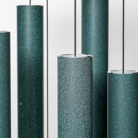 Corinthian Bells by Wind River - 60 inch Green Wind Chime for Patio, Backyard, Garden, and Outdoor Decor (Aluminum Chime) Made in The USA