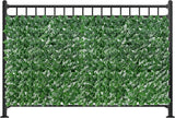 Bybeton Artificial Ivy Privacy Fence Screen - 40" X 120" UV-Anti Fake Leaves Vines - Patio Balcony Privacy, Garden, Backyard Greenery Wall Decor