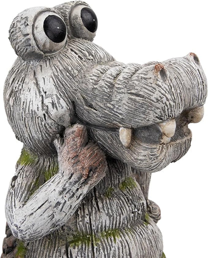 Northlight Sassy Crocodile Outdoor Garden Statue - 13.25"