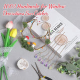 Mushroom Sun Catcher for Window Garden Decor - Mushroom Home Decor Piece with Healing Amethyst Metal Crystal Hanging Indoor Suncatcher Outdoor Wall Rainbow Maker Perfect Handmade Ornaments for House