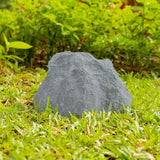 Gardenised Decorative Outdoor Weather-Resistant Artistic Artificial Faux Stone Rock, Garden Patio Granite Grey Fiberglass Stone, Charm Shaped