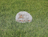 Roman 4-inch Frog Pebble Stone