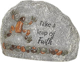Roman 4-inch Frog Pebble Stone