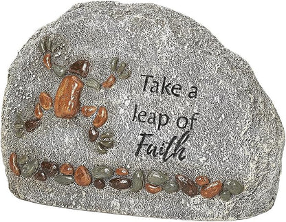 Roman 4-inch Frog Pebble Stone
