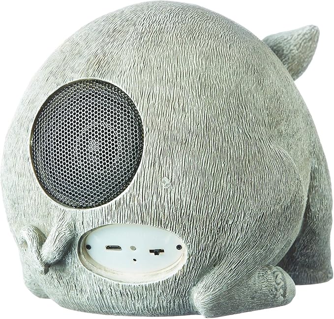 Roman - Pig Bluetooth Speaker Pudgy Pal, 6" H, Garden Collection, Resin and Stone, Decorative, Gift, Home Outdoor and Indoor Decor, Durable, Long Lasting
