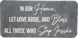 Pavilion Gift Company 25300 Our Home-16" x 7.75" Garden Stone, Gray, White