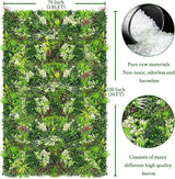 ODTORY Artificial Plant Wall Panels: 70"×120" UV-Anti Faux Grass Wall Backdrop Boxwood Ivy Fence Privacy Screen Fake Greenery Leaf Hedge for Outdoor,Indoor,Garden,Backyard and Home Decor