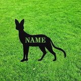 Custom Serval Yard Statue Stake,Custom Metal Outdoor Garden Art Decor,Memorial Remembrance Sculpture Figurine Figure Silhouette for Yard Garden Porch Lawn Grassland Park Farm Flowerpot Decor.