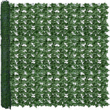 ODTORY Artificial Ivy Privacy Fence Wall Screen,60X120 in UV-Anti Faux Greenery Backdrop Ivy Vine Leaf Hedges Fence Panels for Patio, Balcony, Garden, Backyard Indoor Outdoor Green Wall Decor