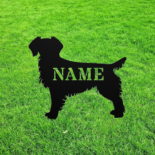 Personalized Brittany Statue Stake,Custom Brittany Dog Outdoor Yard Art Decor,Memorial Remembrance Sculpture for Yard Garden Porch Lawn Grassland Park Farm Flowerpot Decor.