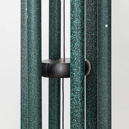 Corinthian Bells by Wind River - 27 inch Green Wind Chime for Patio, Backyard, Garden, and Outdoor Decor (Aluminum Chime) Made in The USA
