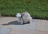 Roman Garden - Pebble Turtle Statue, 6H, Garden Collection, Resin and Stone, Decorative, Garden Gift, Home Outdoor Decor, Durable, Long Lasting