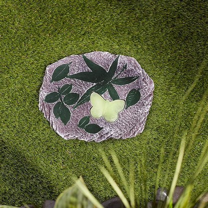Accent Plus Butterfly Glowing Stepping Stone