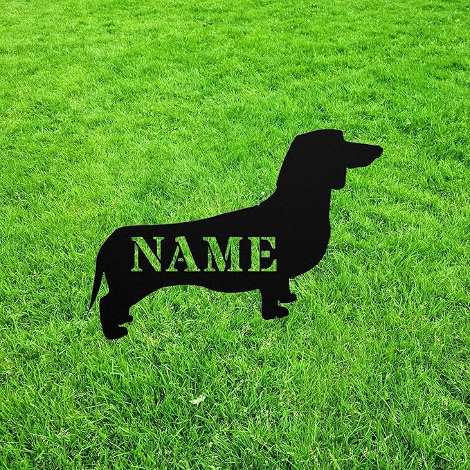 Dorgi Garden Statue Stake,Dorgi Outdoor Yard Art Decor,Dachshund Corgi Personalized Memorial Remembrance Sculpture Statue for Yard Garden Porch Lawn Grassland Park Farm Flowerpot Decor.