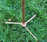 Stanwood Wind Sculpture Kinetic Copper Wind Spinner - Lucky 8 Twirler