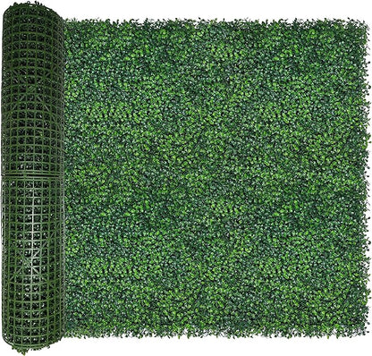 ODTORY Artificial Ivy Privacy Fence Wall Screen,40X120 in(33.5 sqft) UV-Anti Faux Boxwood Roll Panels Greenery Backdrop Ivy Vine Leaf Hedges Fence Panels for Indoor Outdoor Green Wall Decor