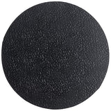HF by LT Rubber Compass Scroll Garden Stepping Stone, 11-3/4 inches, Black, Set of 3