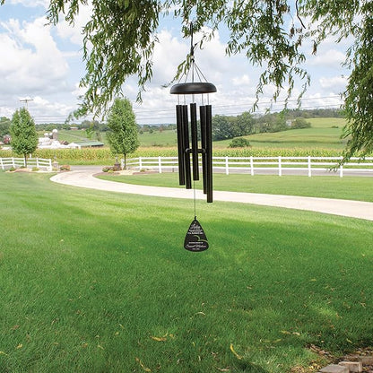 Personalized Listen to The Wind Memorial Wind Chime (44" Black)