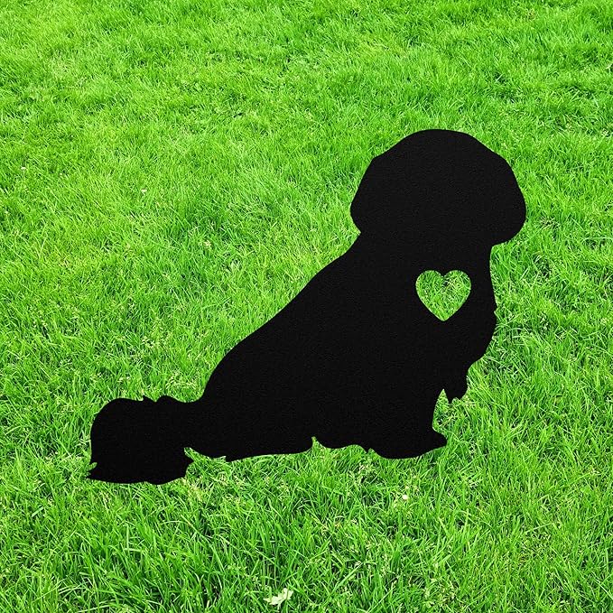 Personalized Doxiepoo Yard Statue Stake,Custom Doxiepoo Dog Outdoor Garden Art Decor,Memorial Remembrance Sculpture,Outdoor Statue for Yard Garden Porch Lawn Grassland Park Farm Flowerpot Decor.