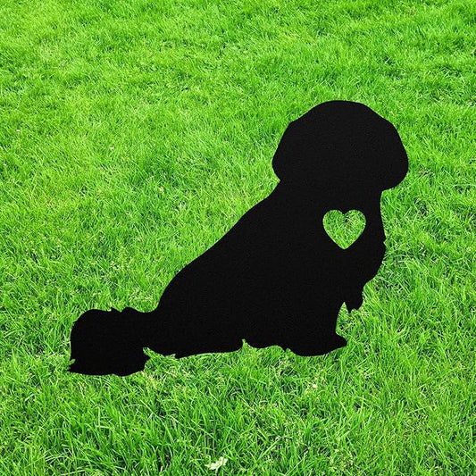Personalized Doxiepoo Yard Statue Stake,Custom Doxiepoo Dog Outdoor Garden Art Decor,Memorial Remembrance Sculpture,Outdoor Statue for Yard Garden Porch Lawn Grassland Park Farm Flowerpot Decor.