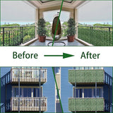 ODTORY Artificial Ivy Privacy Fence Wall Screen,80X120 in UV-Anti Faux Greenery Backdrop Ivy Vine Leaf Hedges Fence Panels for Patio, Balcony, Garden, Backyard Indoor Outdoor Green Wall Decor